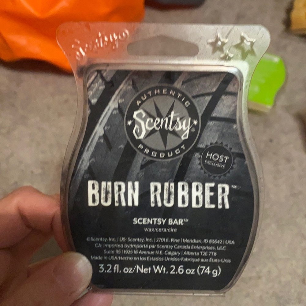 Scentsy burn rubber wax